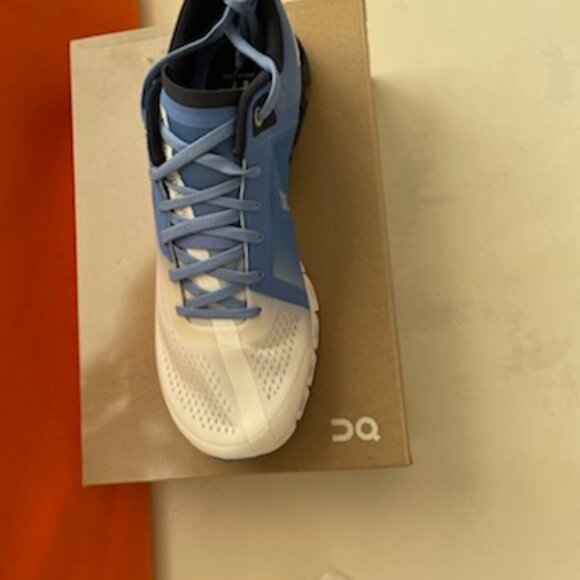 ON CLOUDFLOW MARINA/WHITE WOMEN RUNNING SHOE SIZE 8.5 (NWT) - Picture 5 of 8